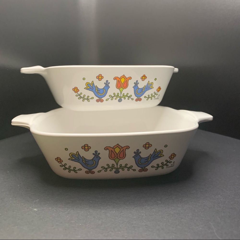 Corning Ware - 1 3/4 Cup - Set of 2 - No Lids